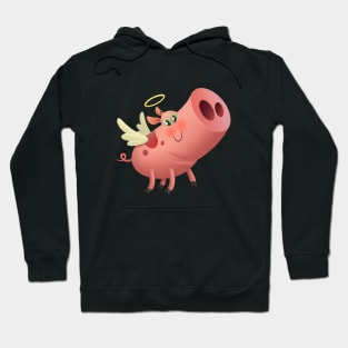 Angel pig Hoodie